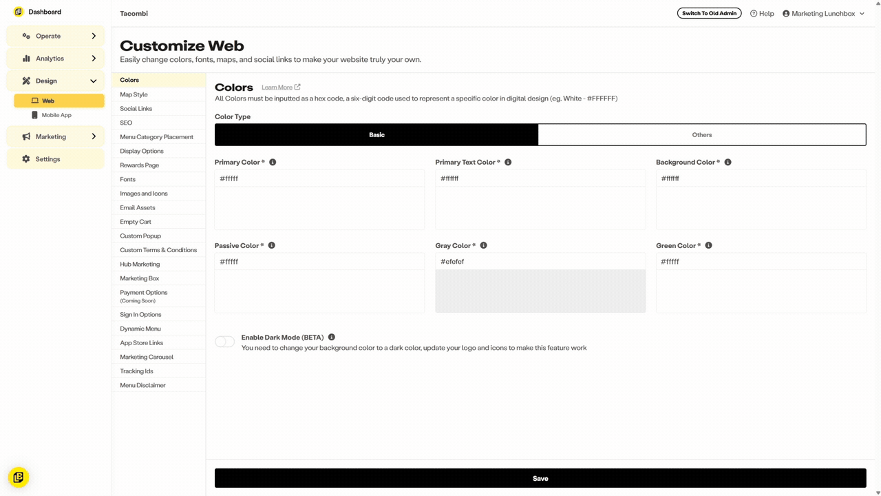 Real-Time Brand Control