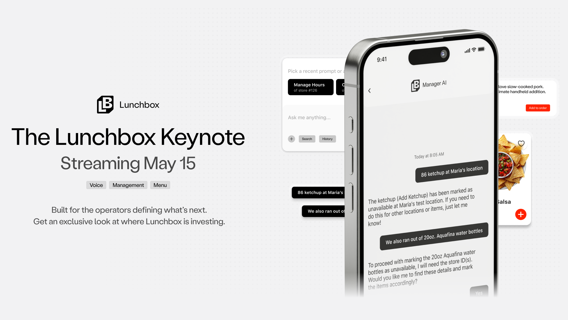 The Lunchbox Keynote